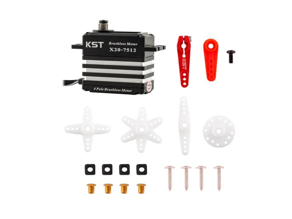 KST X20-7512 V8 - Brushless HV Servo - 20mm - 82kg Stellkraft – Bild 5