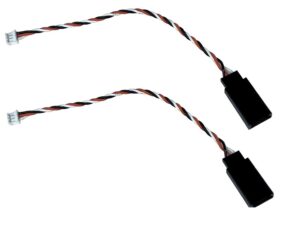 Servo-Adapterkabel 10cm JR zu Micro JST PH 1.25mm 2 Stück