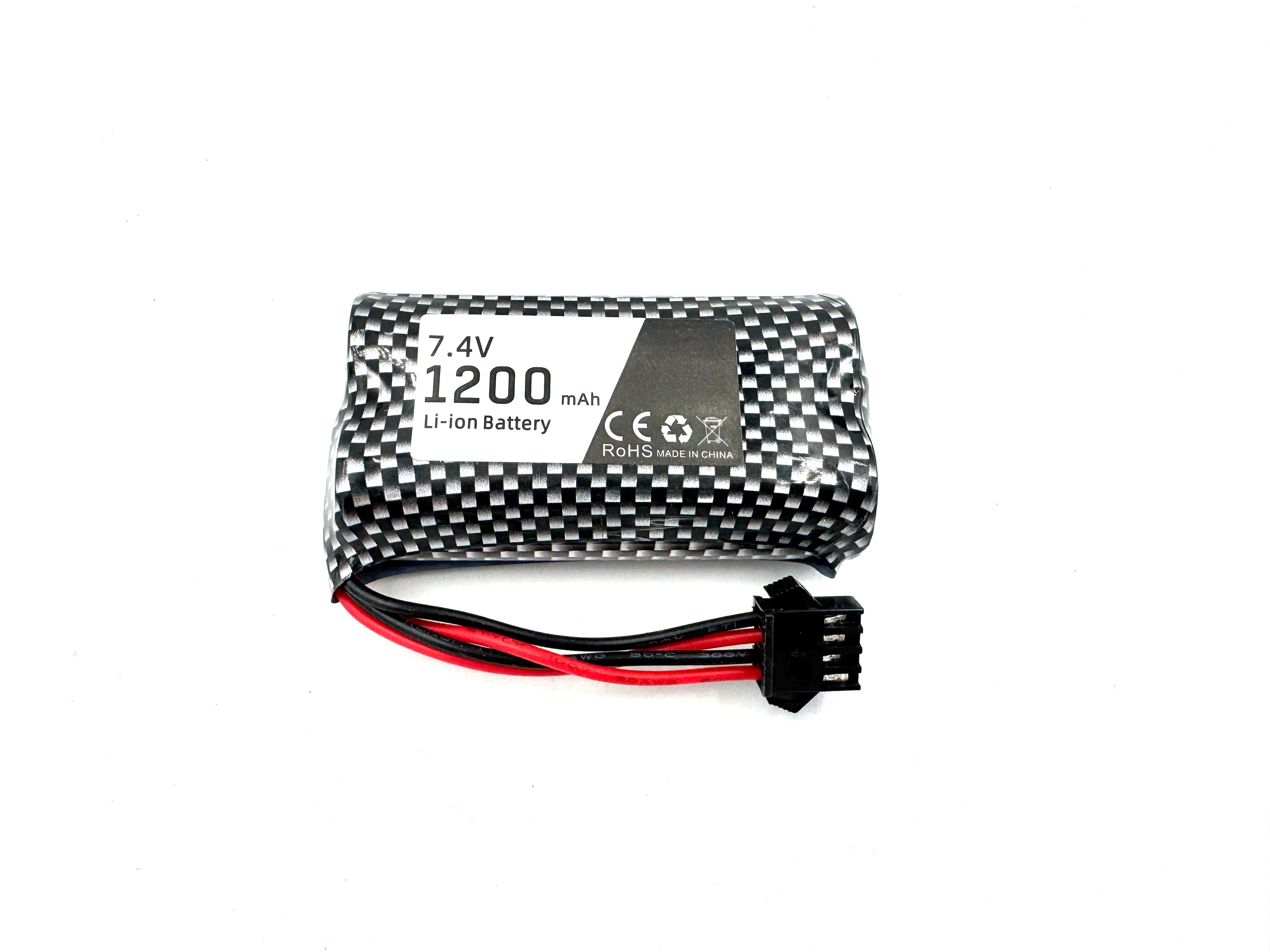 Akku Li-Ion 2S / 7.4V, 1200mAh - Drift Car Volante