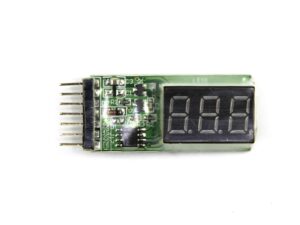 Voltmeter - LiPo-Tester mit Display für LiPo Akkus bis 6S