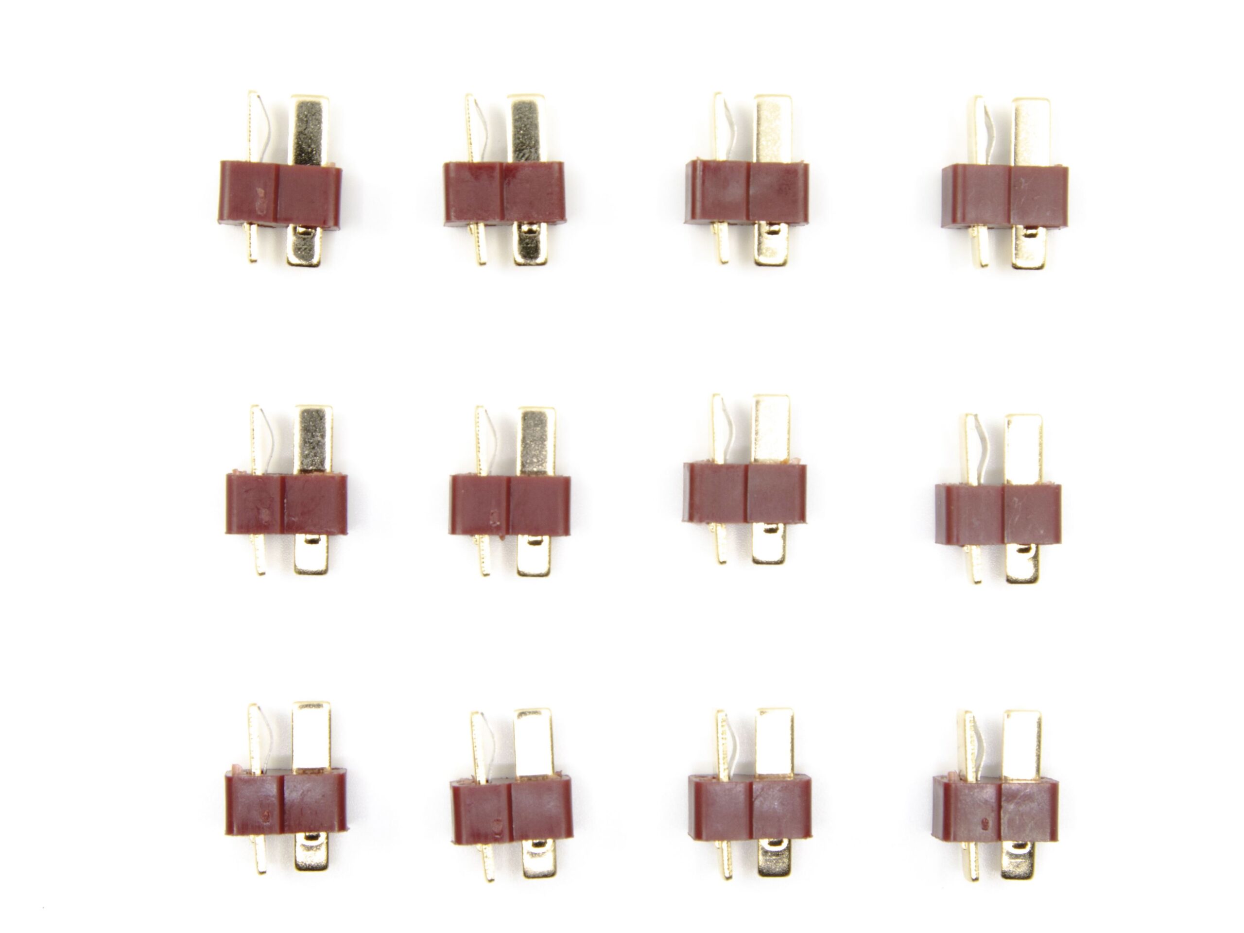 T-Plug Deans Hochstrom Stecker männlich - 12 Stück