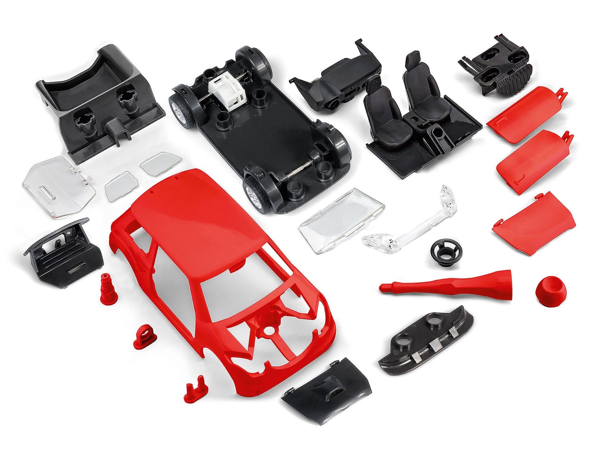 Revell Bausatz Rallye Car - Rennwagen mit Rückziehmotor 1:20 – Bild 5