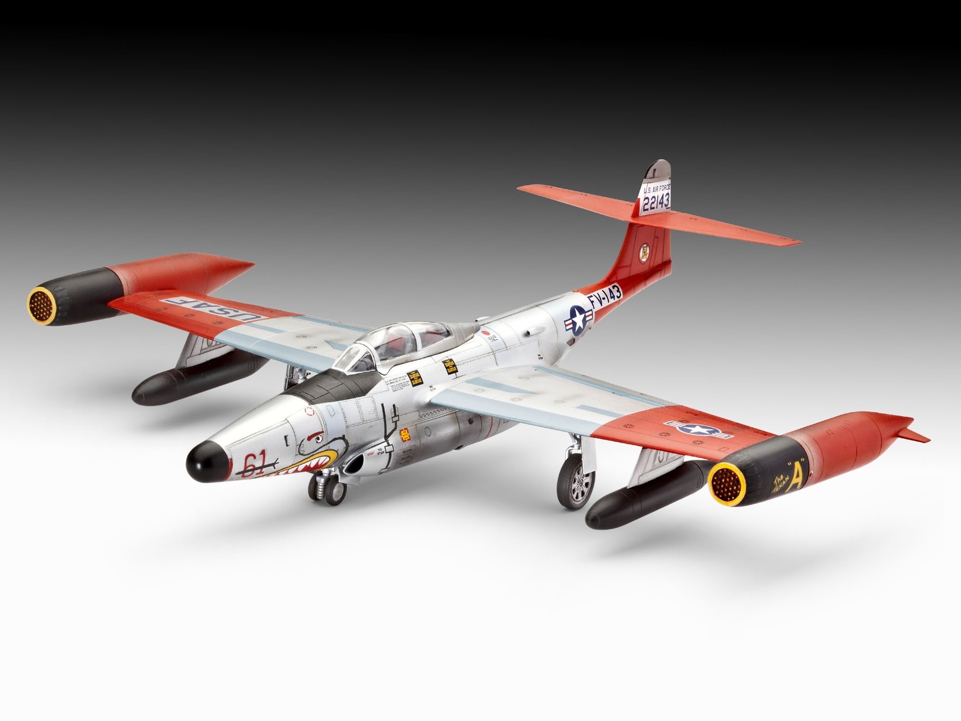 Revell Bausatz US Air Force 75th Anniversary - 3er Set F-89, F-117, F-16 – Bild 4