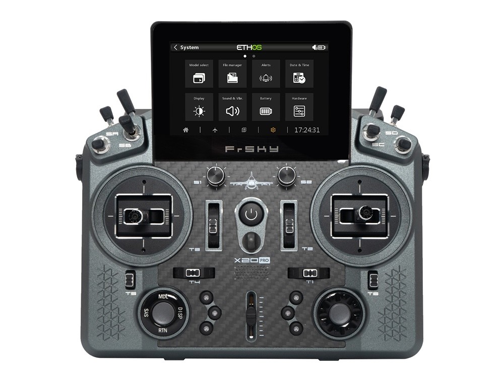 FrSky Tandem X20 PRO AW Plain - AeroWing gray - Fernsteuerung