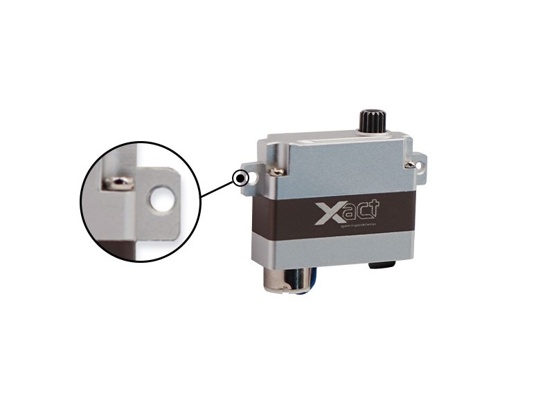 FrSky Xact Servo W5651H - SBUS - Stellkraft 4.8kg - 23.5x8x18.8mm – Bild 3