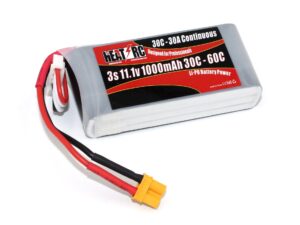 HEAT-RC, LiPo Akku 3S / 11.1V, 1000mAh 30C - XT30