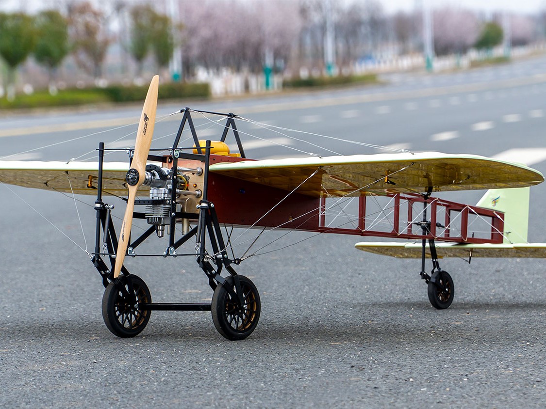 Bleriot XI, Spw 1800mm - ARF-Modell von DW-Hobby SCG3401 – Bild 5