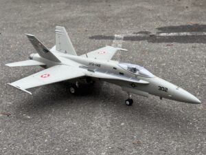 Aussteller/Vorführmodell, F/A-18C Hornet Swiss Edition, V2 Impeller-Jet, 1034mm. PNP