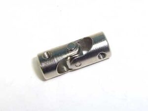 Kreuzgelenk /Wellenverbinder Stahl für 4mm auf 4mm Wellen