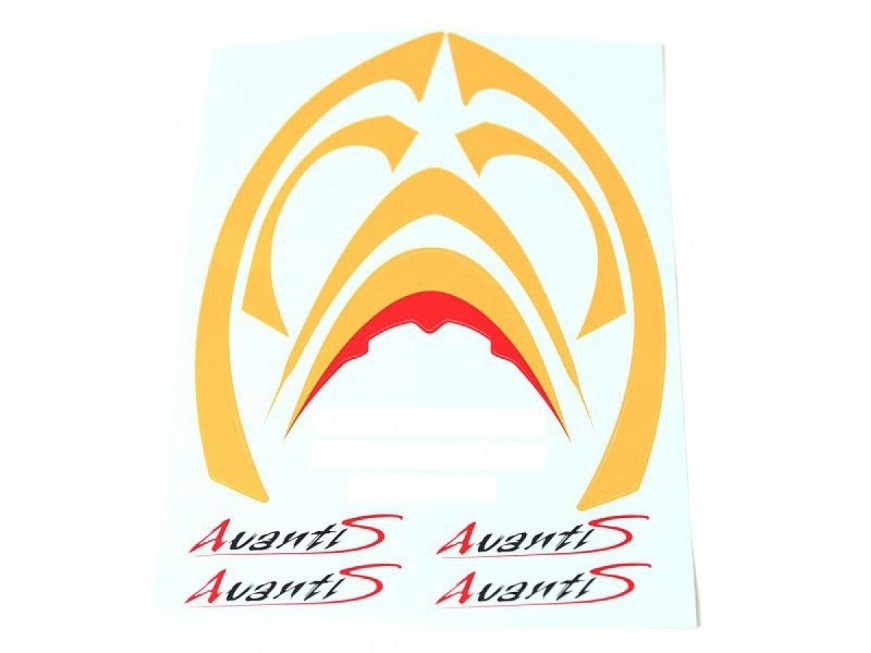 Aufkleber / Decals zu Avanti V3, Spw 900mm, FMS - FMSEA117