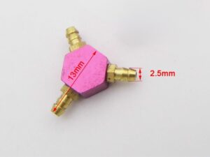 Treibstoff-3-Fach Verteiler / Verbinder 3.5mm