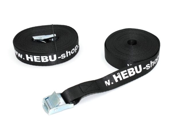 Spanngurt 25mm mit Klemmverschluss - 6 Meter