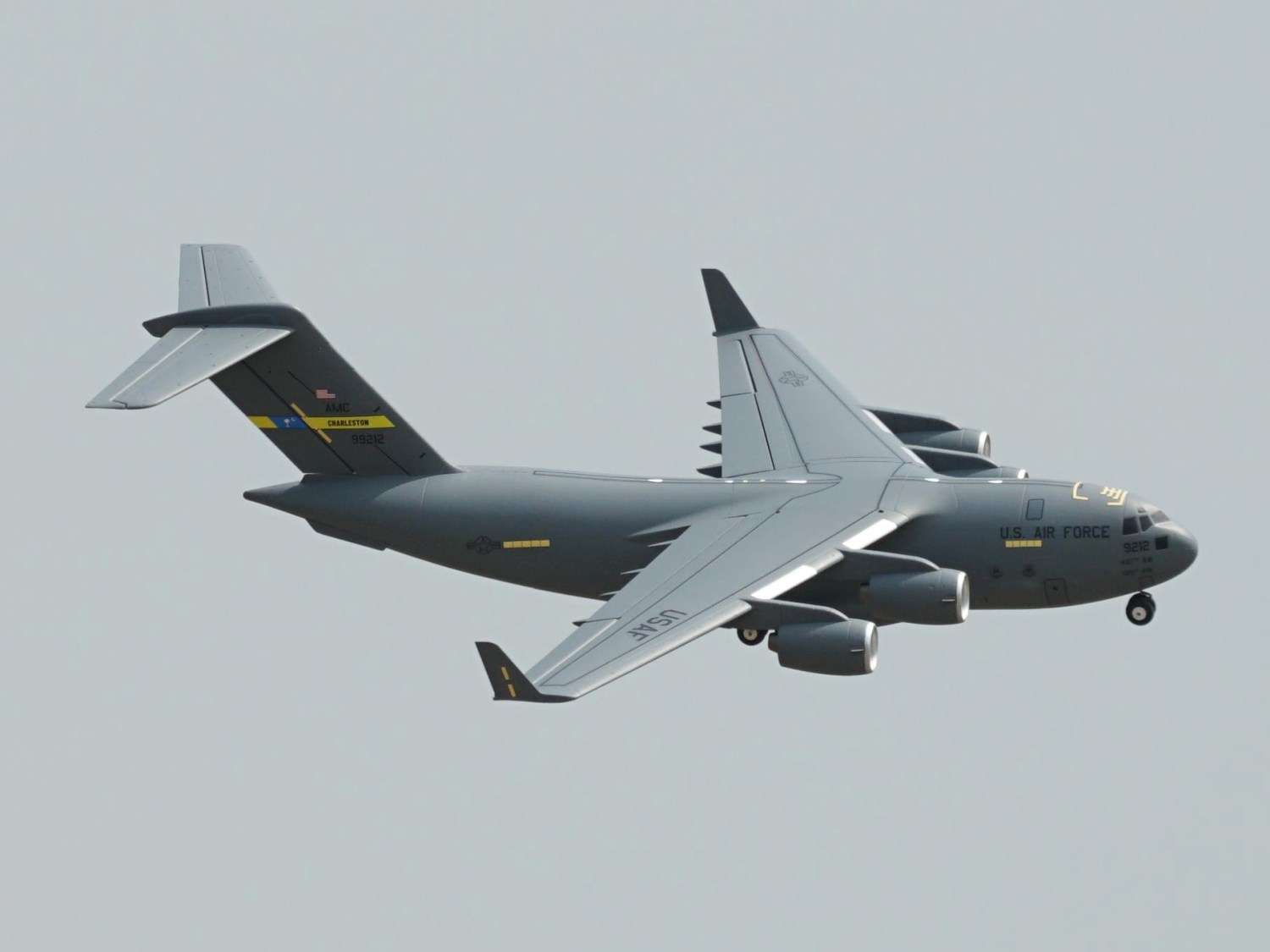 C-17 Globemaster - Quad 40mm EDF Jet, Spw 1200mm, PNP-Set - XFLY-Model