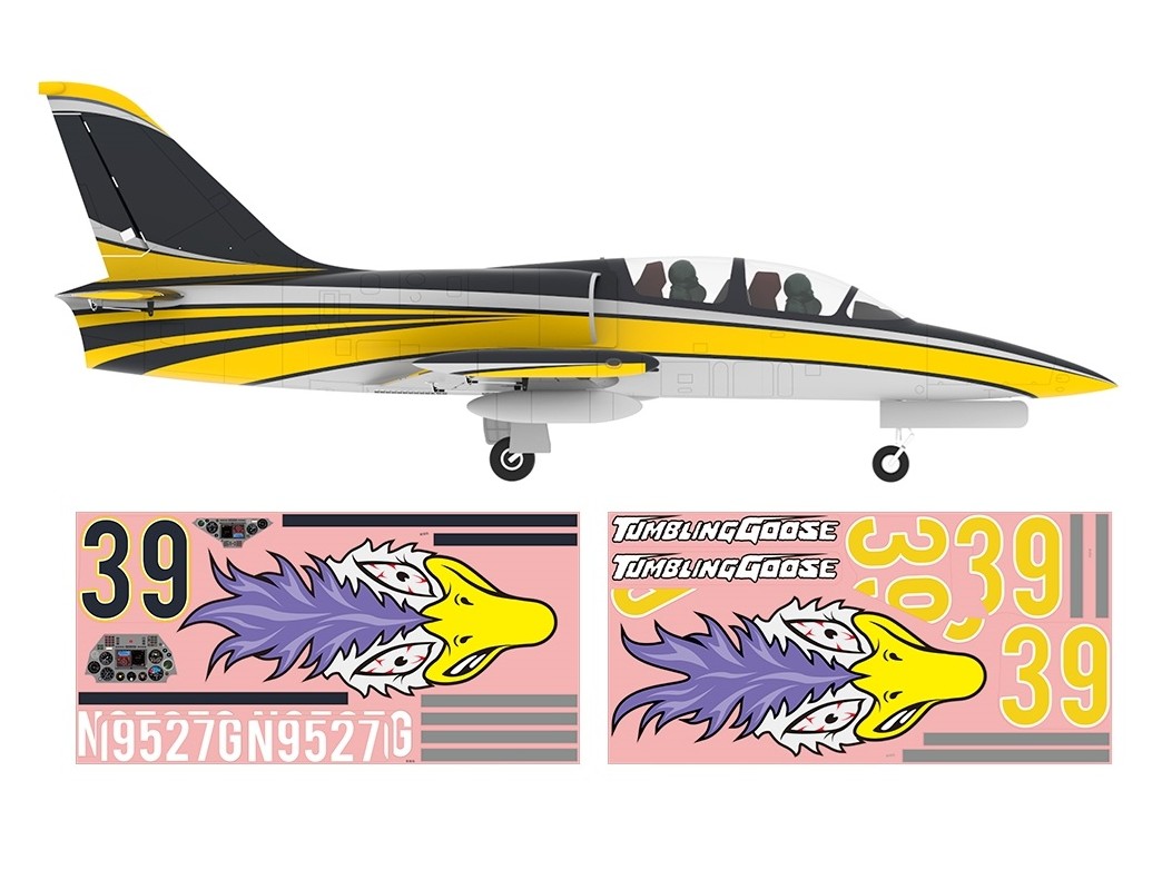 L-39 Albatros Tumbling Goose, 120mm EDF Jet, Spw 1665mm, 12S - PNP-Set, HSDJets – Bild 2