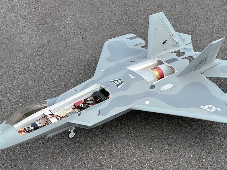 F-22 Raptor - 105mm EDF Version, Spw 1301mm, PNP-Set - AF-Model – Bild 4