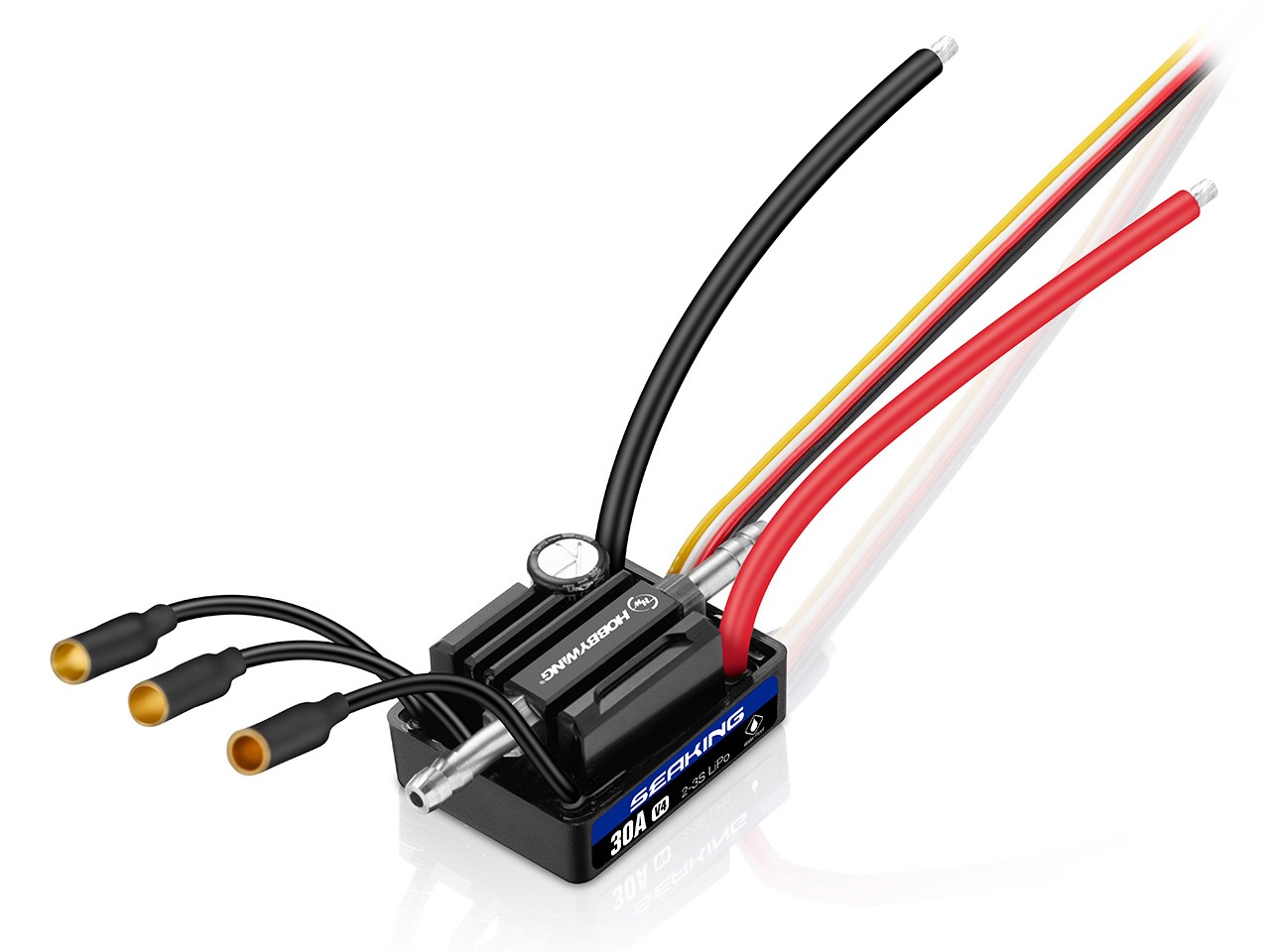 Hobbywing Seaking 30A V4 - 2-3S - Bootsregler – Bild 4
