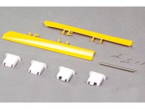 Bug-Fahrwerksklappen zu Avanti S V2 - gelb, Spw 1236mm, Freewing FJ21215091