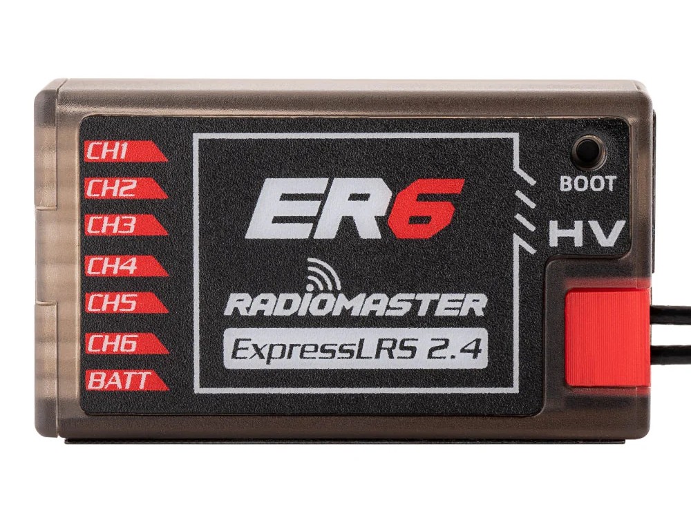 RadioMaster ER6 2.4GHz ELRS PWM 6 Kanal Empfänger – Bild 4