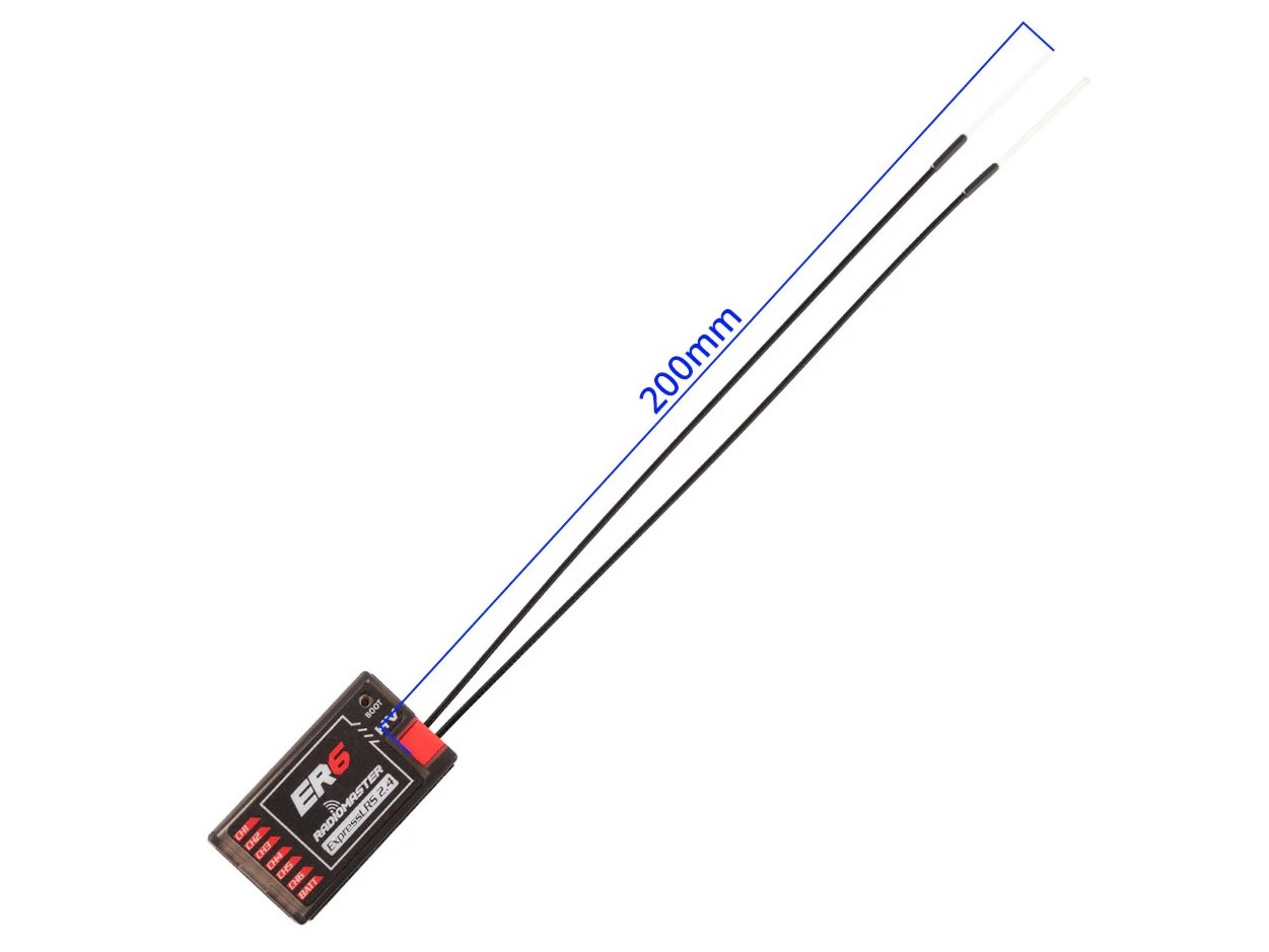 RadioMaster ER6 2.4GHz ELRS PWM 6 Kanal Empfänger – Bild 5