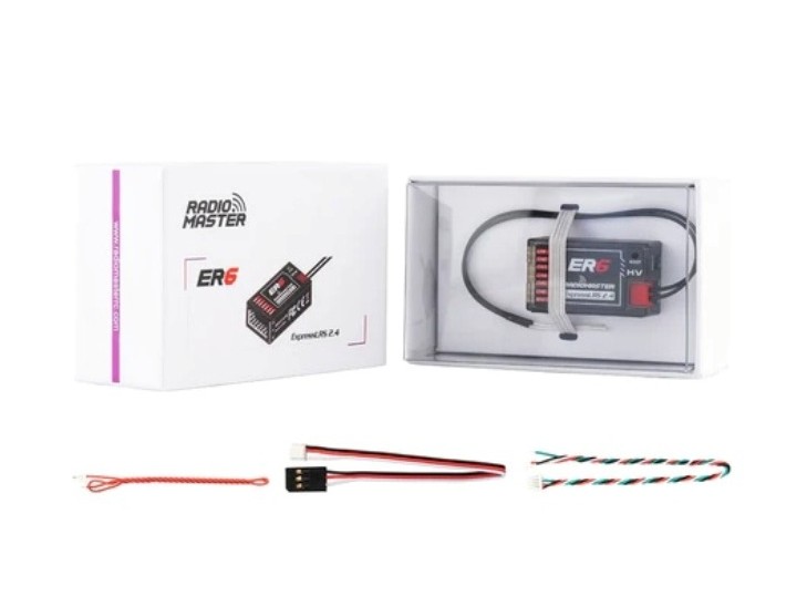 RadioMaster ER6 2.4GHz ELRS PWM 6 Kanal Empfänger – Bild 6