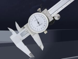 Analoge Schieblehre 150mm Edelstahl Auflösung 0.02mm