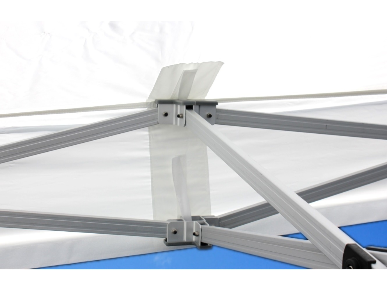 HEBU-Tent Faltzelt DELUXE 3x6m schwarz – Bild 3