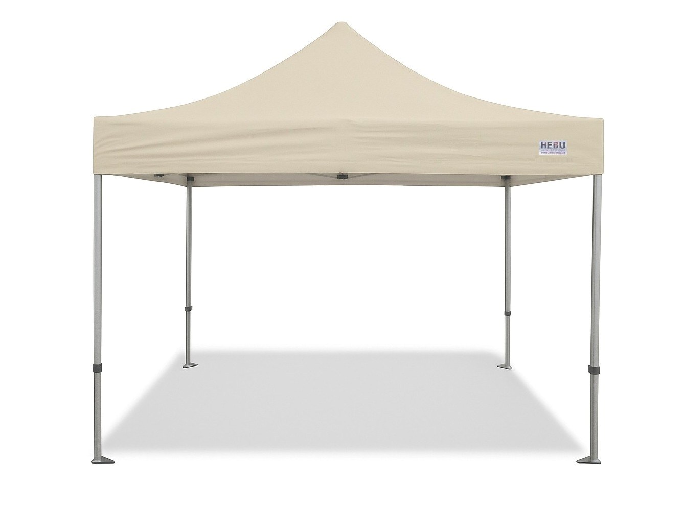 HEBU-Tent Faltzelt DELUXE 3x3m sand