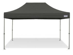 HEBU-Tent Faltzelt DELUXE 3x4.5m schwarz