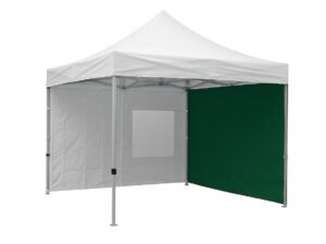Seitenwand PRO / DELUXE 4.5m grün ohne Fenster