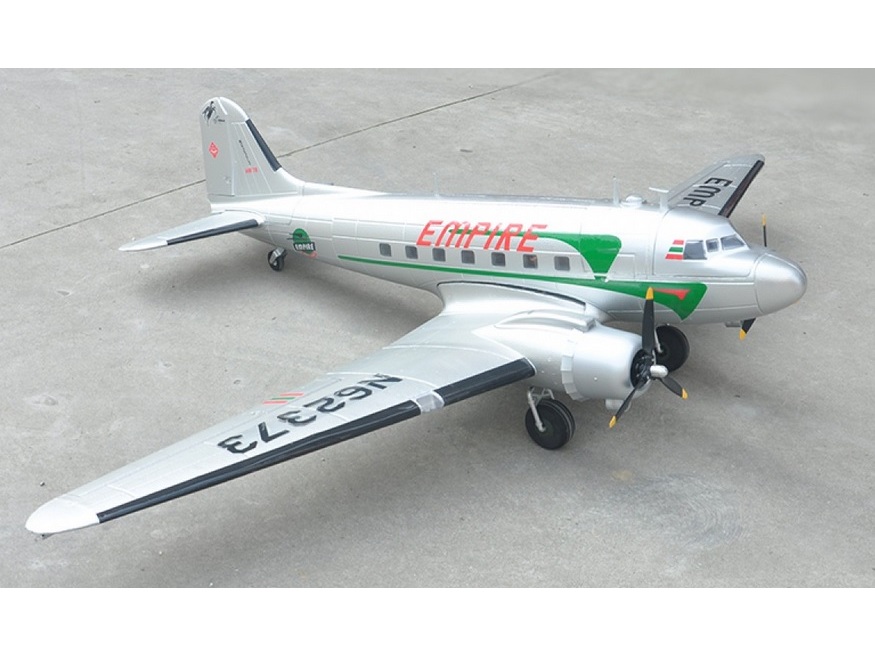C-47 Skytrain, Spw 1600mm, PNP-Set von AF-Models