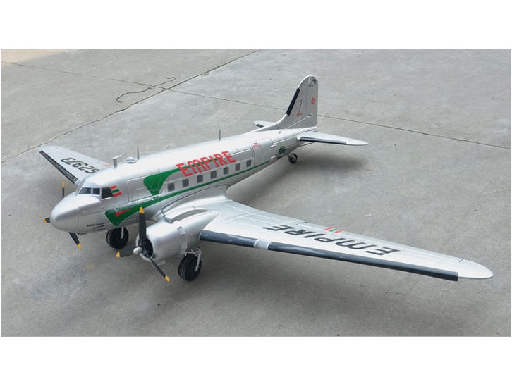 C-47 Skytrain, Spw 1600mm, PNP-Set von AF-Models – Bild 3
