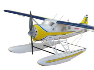 Motorhaube gelb zu Beaver DHC-2 - Dynam DHC2-06