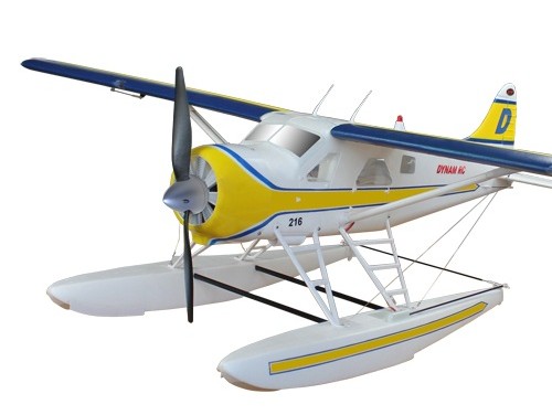 Motorhaube gelb zu Beaver DHC-2 - Dynam DHC2-06