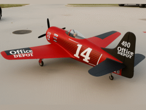 Full Composite F8F Bearcat - 100ccm, Spw 2460mm ARF CYModel