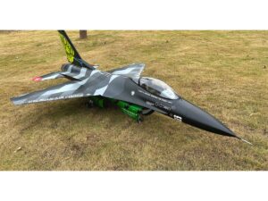 3.06m F-16 Dream Viper - Turbinen Jet 1/5, ARF-Set mit EZFW und Vektor Schubrohr Pilot-RC