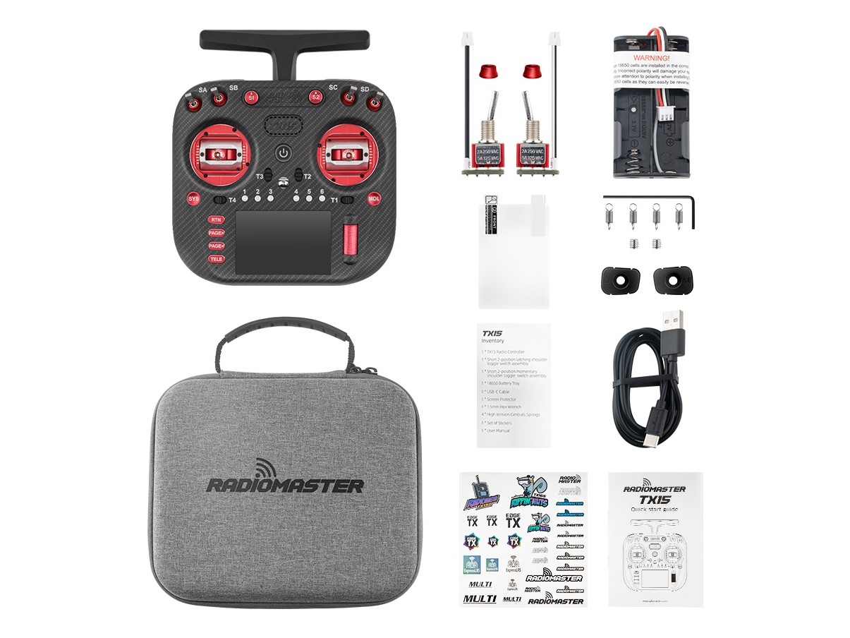 RadioMaster TX15 MAX - ExpressLRS - Fernsteuerung – Bild 6