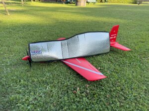 Universal Canopy Cover Sonnenschutz für Modellflugzeuge klein