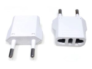 Netzstecker-Adapter für von US auf Euro-Stecker / CH-kompatibel
