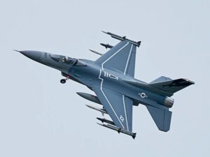 FMS EDF Jet 64mm - F-16 - Battlefield Gray - 740mm, PNP-Set - FMS146PGY