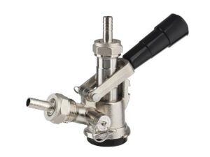 Korbfitting Zapfkopf Typ S - Edelstahl - Keg Coupler 8mm Anschluss