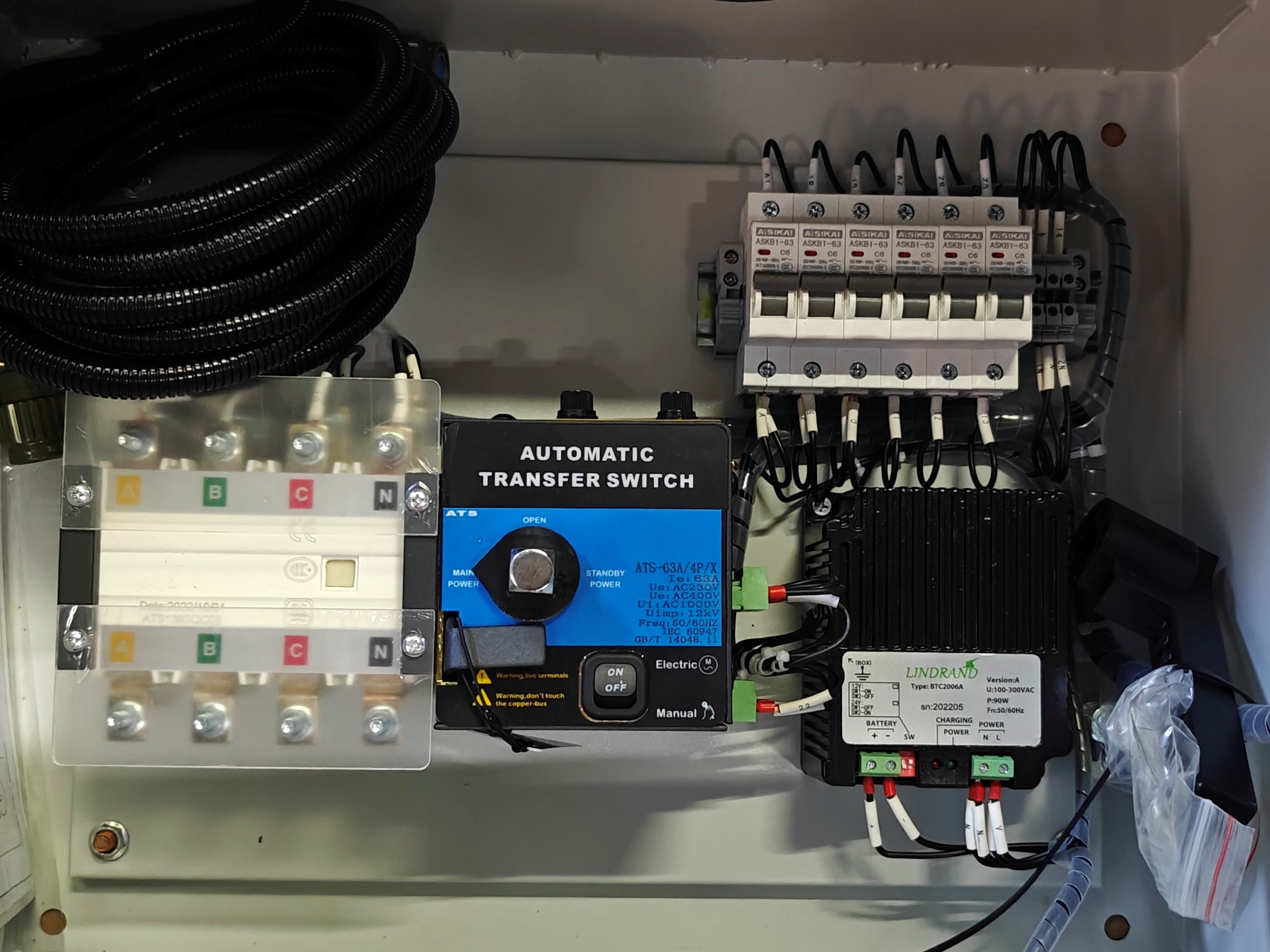 ATS Automatikstart zu Firman SDG30FS 400V bis 63A – Bild 4