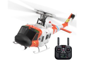 Scale Helicopter U.S. Coast Guard Rescue UH-1D Huey - 6-Achs Gyro - GPS RTF-Set