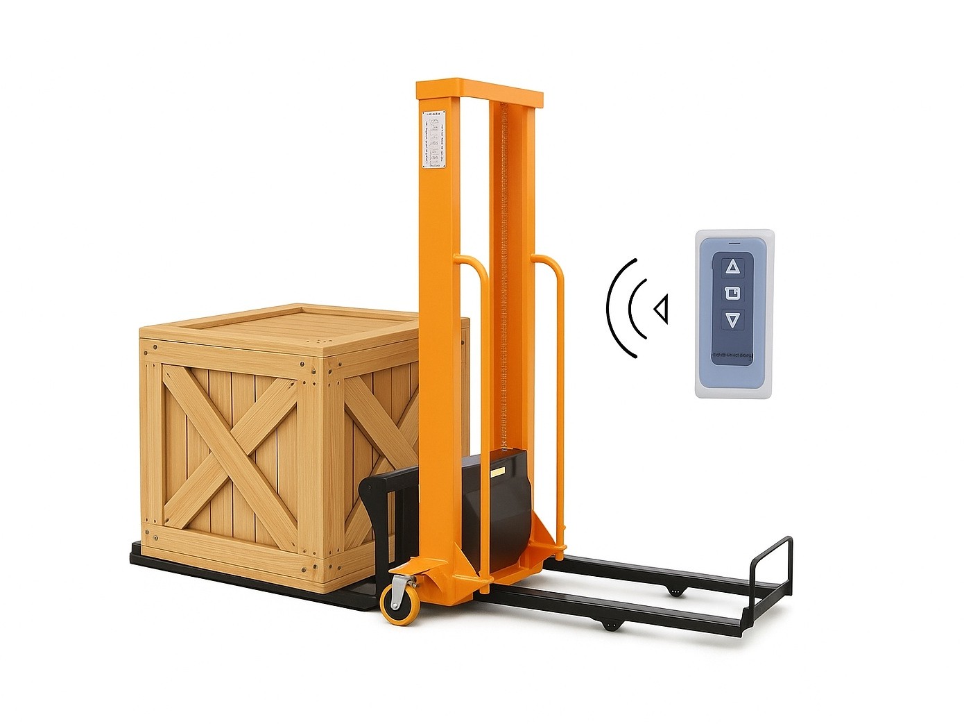 Selbstverladender Mitnahmestapler 1.3m - Traglast 1000kg - elektrisch – Bild 2