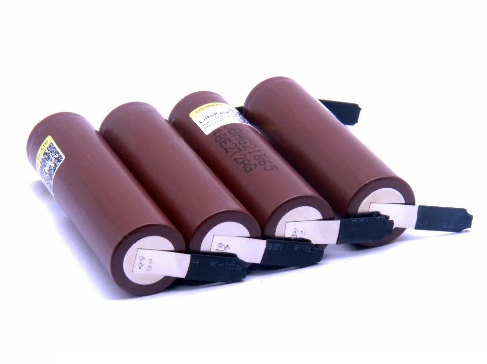 LiitoKala Li-Ion / LiIon Akku 3.7V 3000mAh - 18650HG2 - 1 Stück - mit Lötfahne – Bild 2
