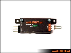 uniLIGHT 1-Kanal, BLACK.1 + MODUL-B1PLUS