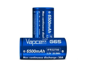 Vapcell LiFePo Akku 32700 G65 3.2V 6500mAh 30A