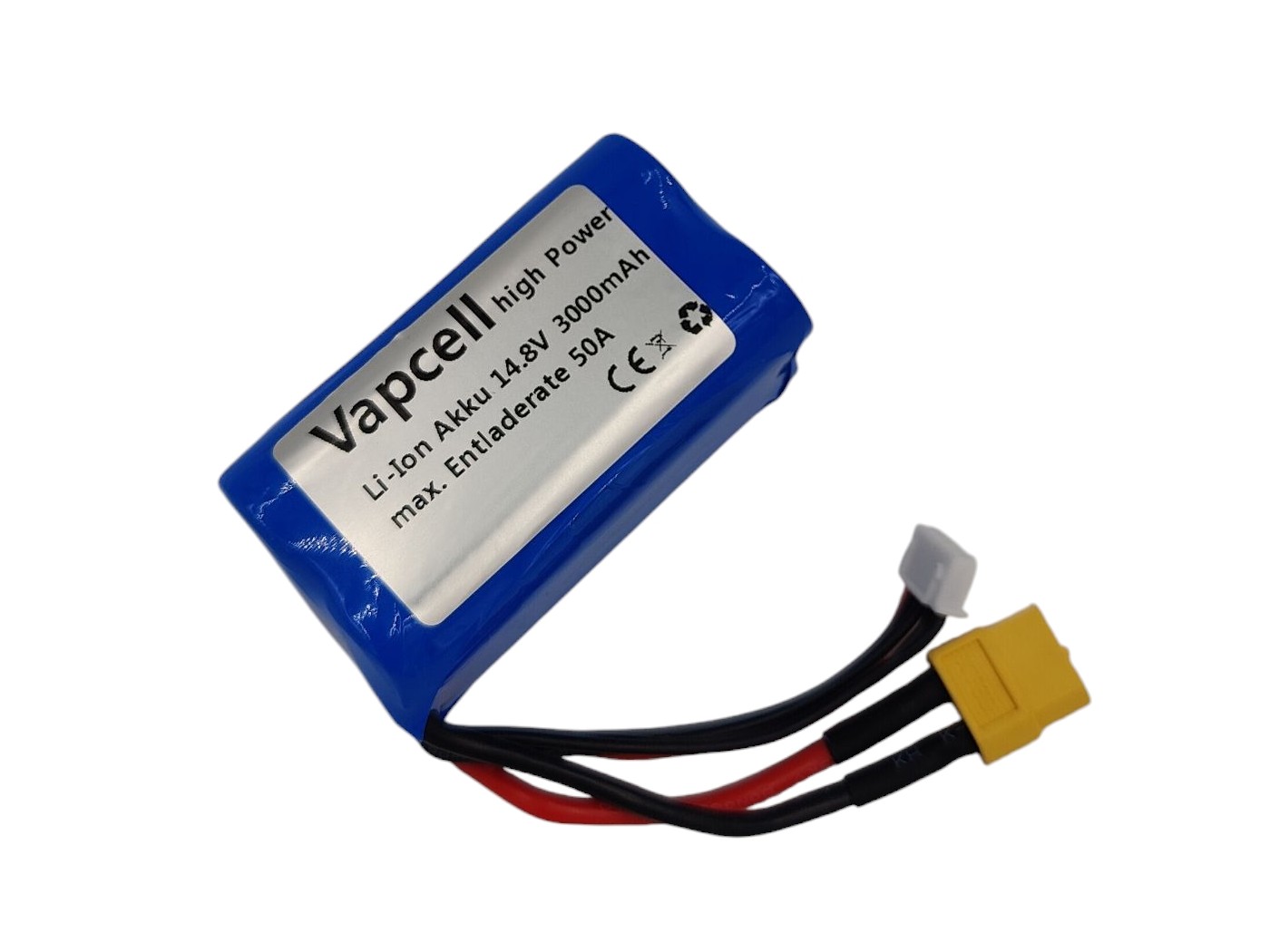 Vapcell Li-Ion Akku 18650 - 4S / 14.8V, 3000mAh - XT60 – Bild 3