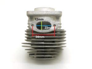 Zylinder m. Kolben 1E36F