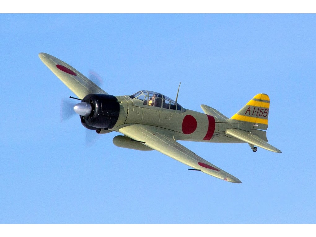 Mitsubishi A6M3 Zero, Spw 1400mm, PNP-Set von FMS