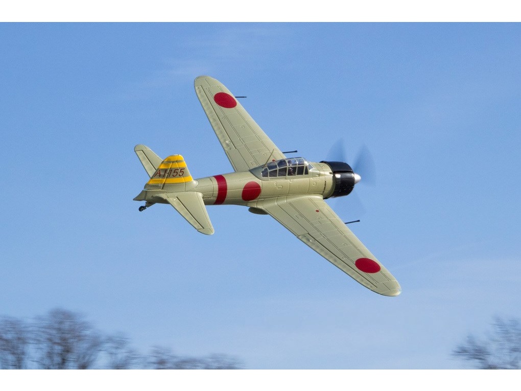 Mitsubishi A6M3 Zero, Spw 1400mm, PNP-Set von FMS – Bild 3